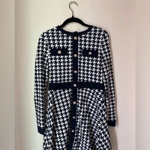 NWOT SHEIN Houndstooth Dress